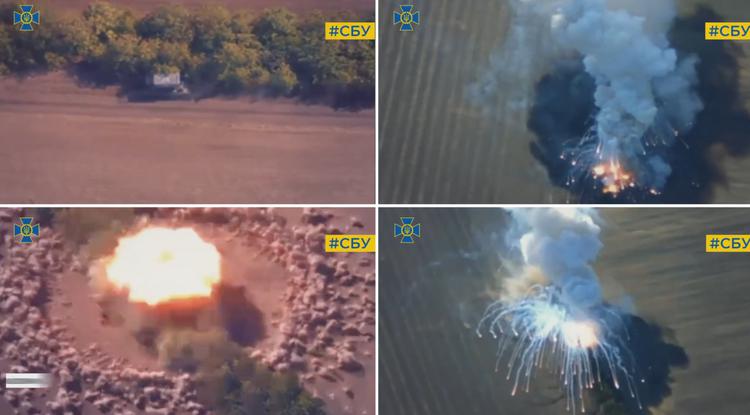 HIMARS destruyó un sistema de lanzallamas ...