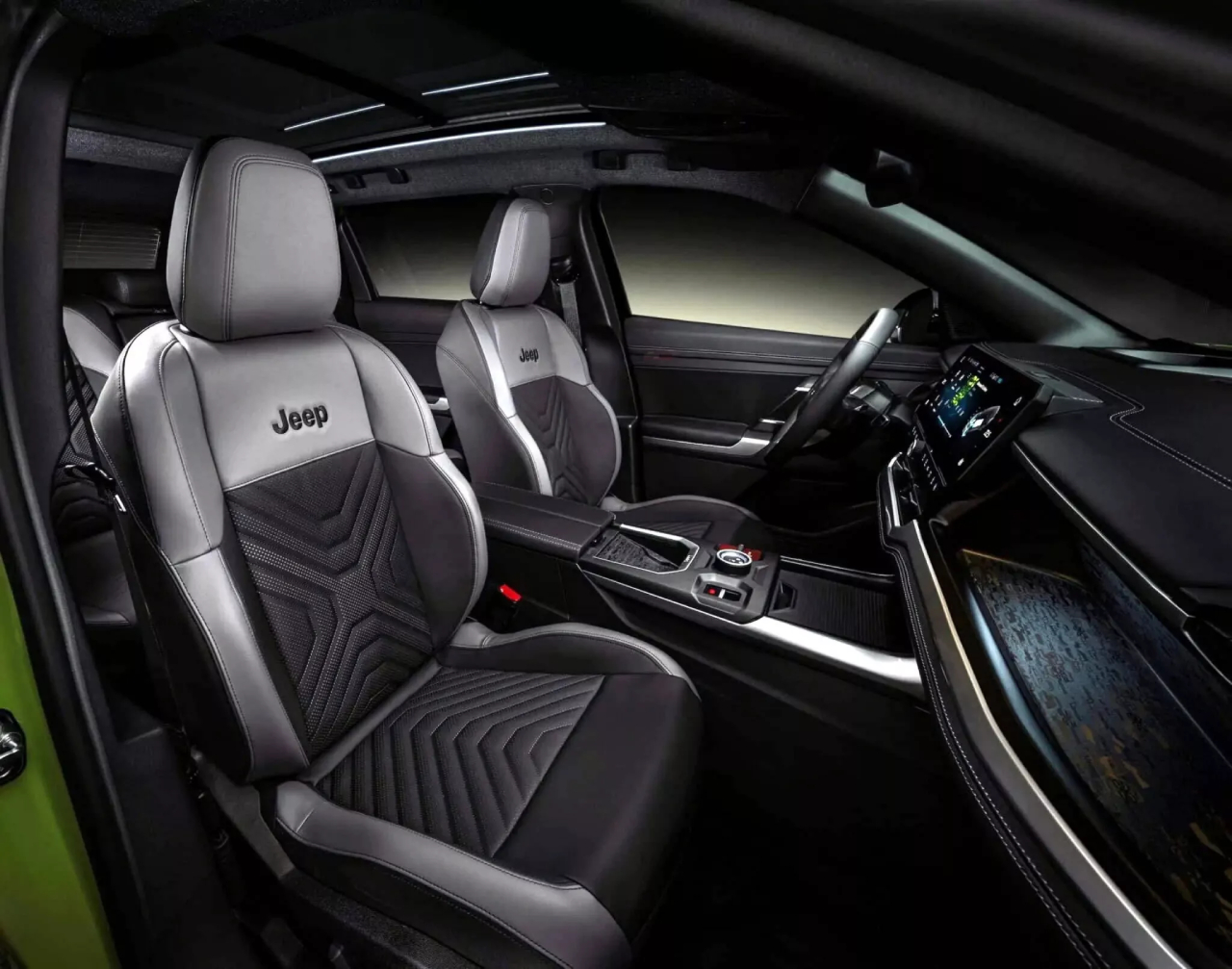 Interior del nuevo Jeep Compass
